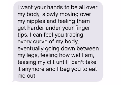 Sexting conversations for him