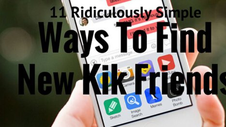 Find Kik Friends? Best Tricks