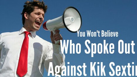 Celebs Speak Out Against Kik Sexting