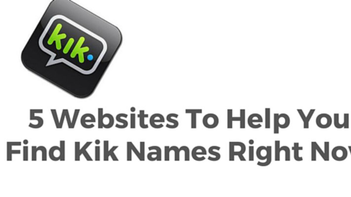 Usernames free kik Kik Usernames